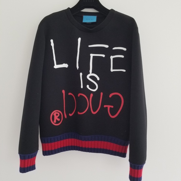 life is gucci shirt authentic